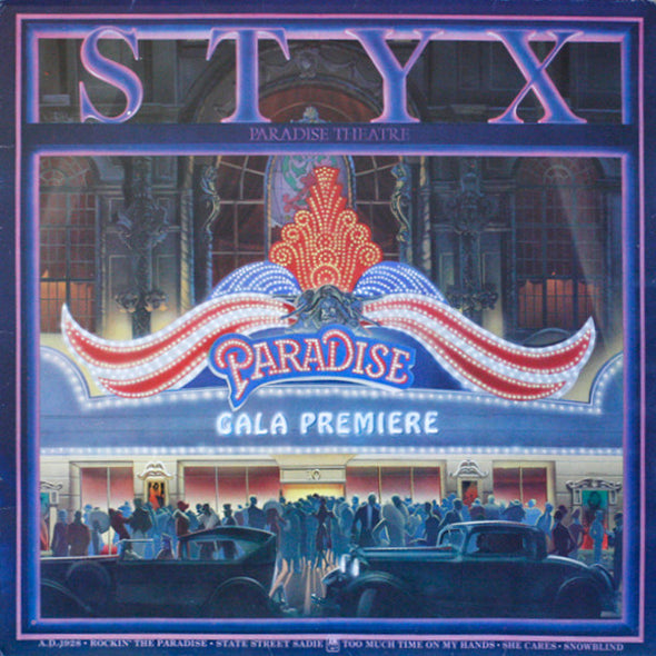 Paradise Theatre : Laser Etched
