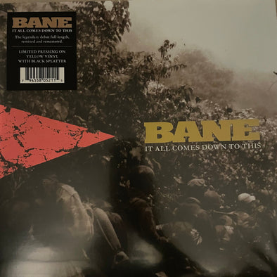 It All Comes Down To This : Coloured Vinyl