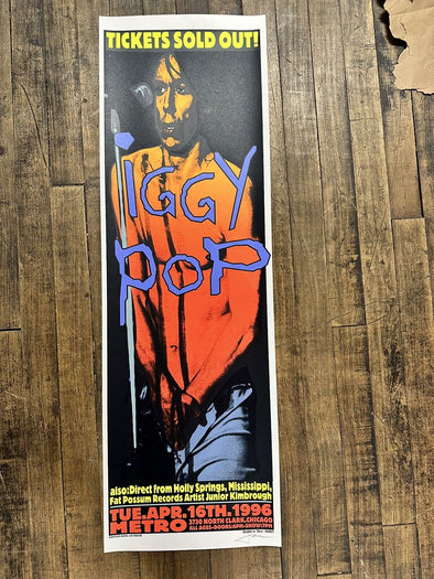 Kozik Original Iggy Pop Poster