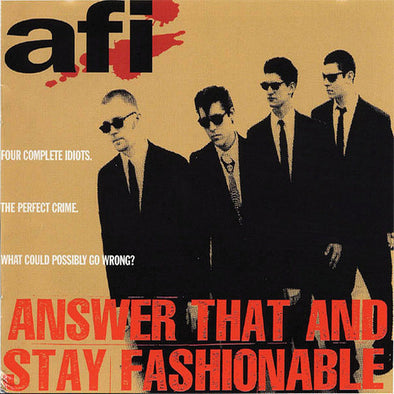 Answer That And Stay Fashionable : Coloured Vinyl