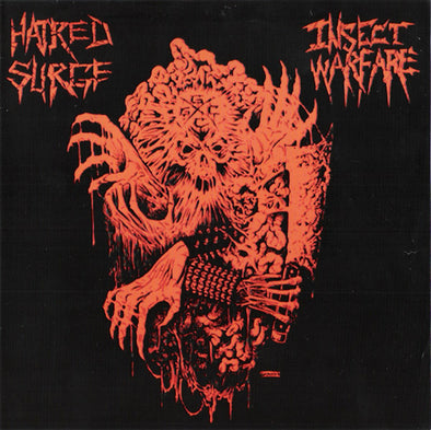 Insect Warfare / Hatred Surge : Clear Vinyl