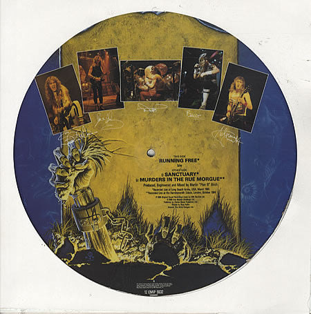 Running Free (Live) : Picture Disc