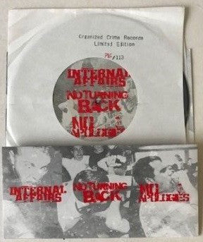 Internal Affairs / No Turning Back / No Apologies : Coloured Vinyl