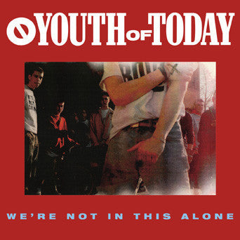 We're Not In This Alone : Blue Vinyl