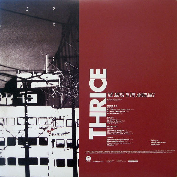 The Artist In The Ambulance : Coloured Vinyl