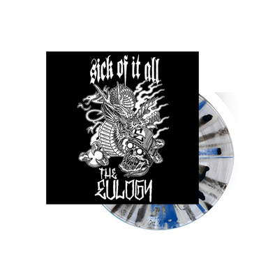Sick Of It All / The Eulogy Split : Splatter Vinyl